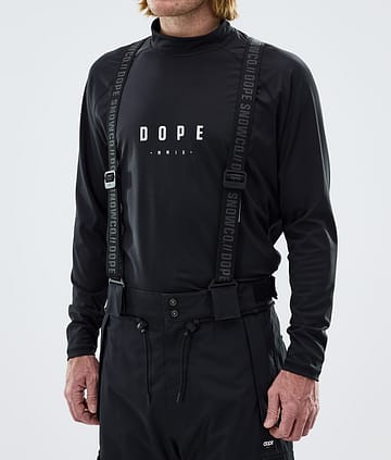 Dope Strapped Suspenders Black