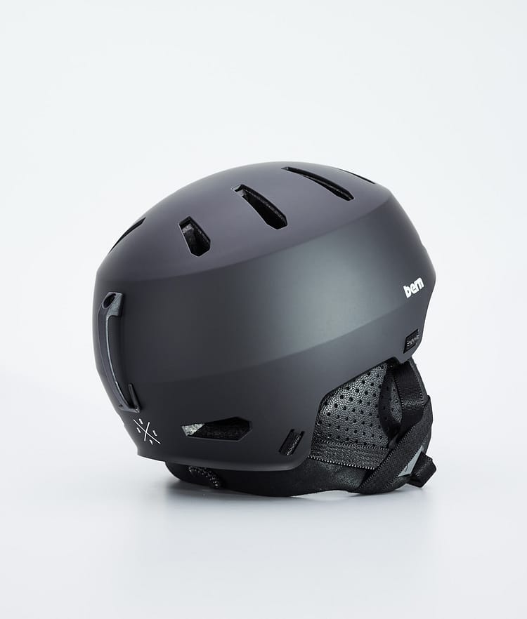 Dope Macon 2.0 MIPS Skihelm X-Up Matte Black w/ Black, Afbeelding 3 van 8