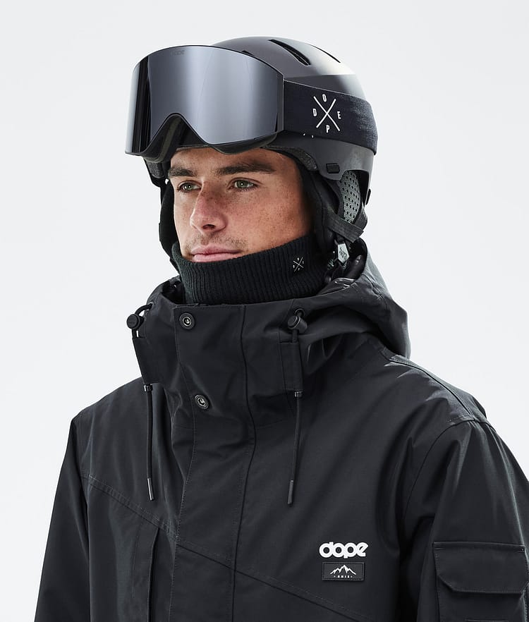 Dope Macon 2.0 MIPS Skihelm X-Up Matte Black w/ Black, Afbeelding 7 van 8