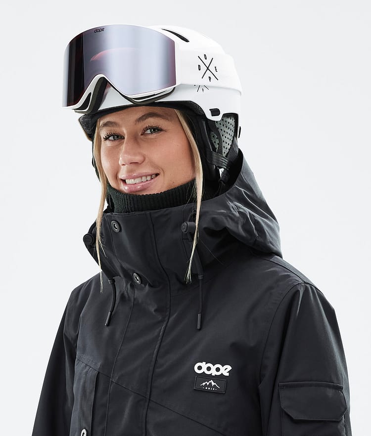 Dope Macon 2.0 MIPS Skihelm X-Up Matte White w/ Black, Afbeelding 5 van 8
