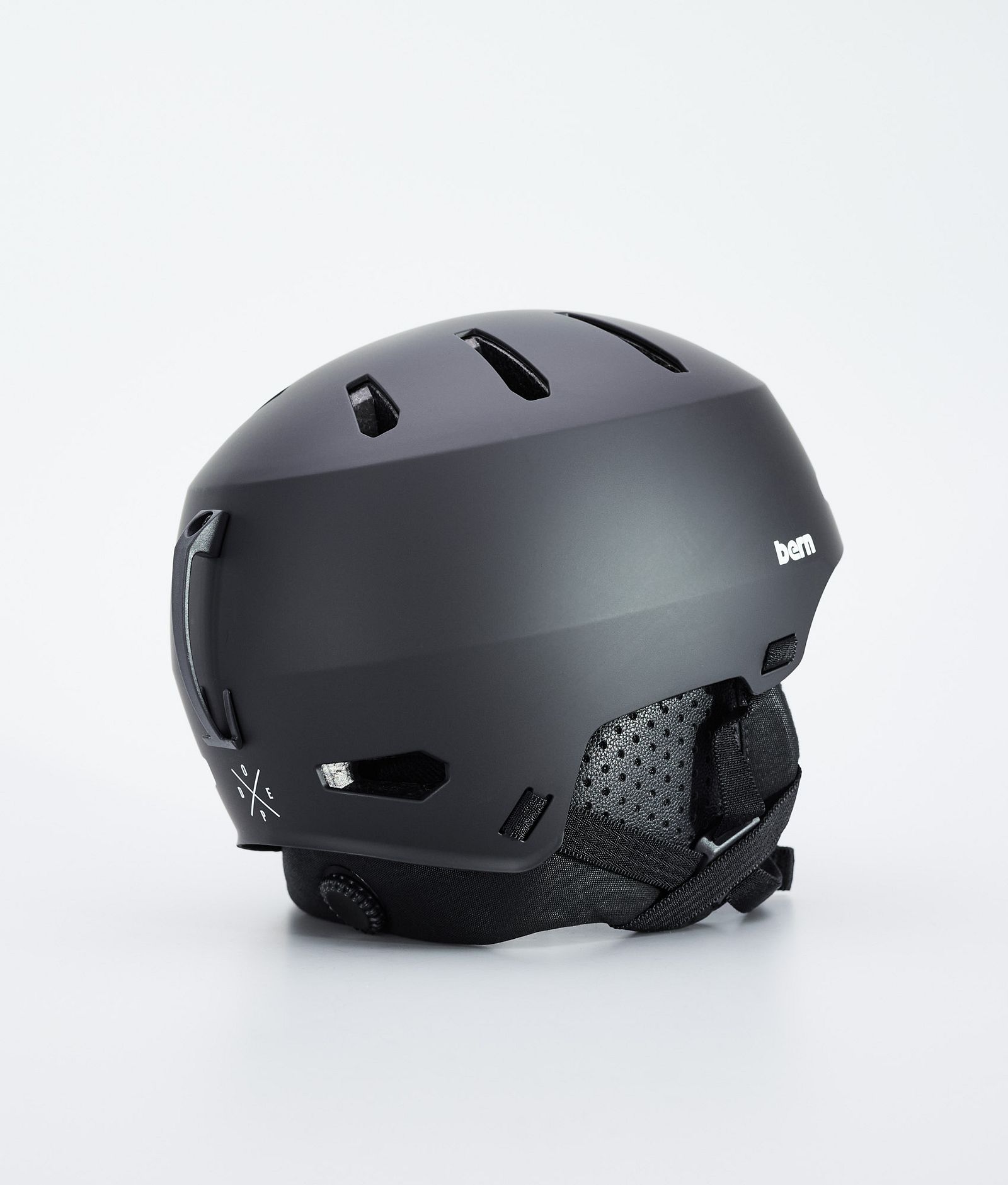 Dope Macon 2.0 Casco de esquí Hombre X-Up Matte Black w/ Black - Negro