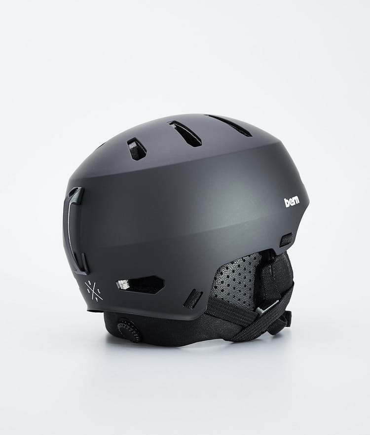 Dope Macon 2.0 Casco Sci Uomo X-Up Matte Black w/ Black - Nero