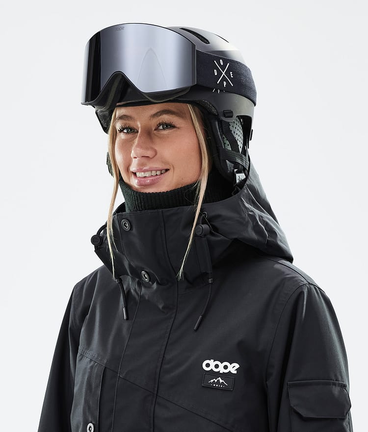 Dope Macon 2.0 Skihelm X-Up Matte Black w/ Black, Afbeelding 7 van 8