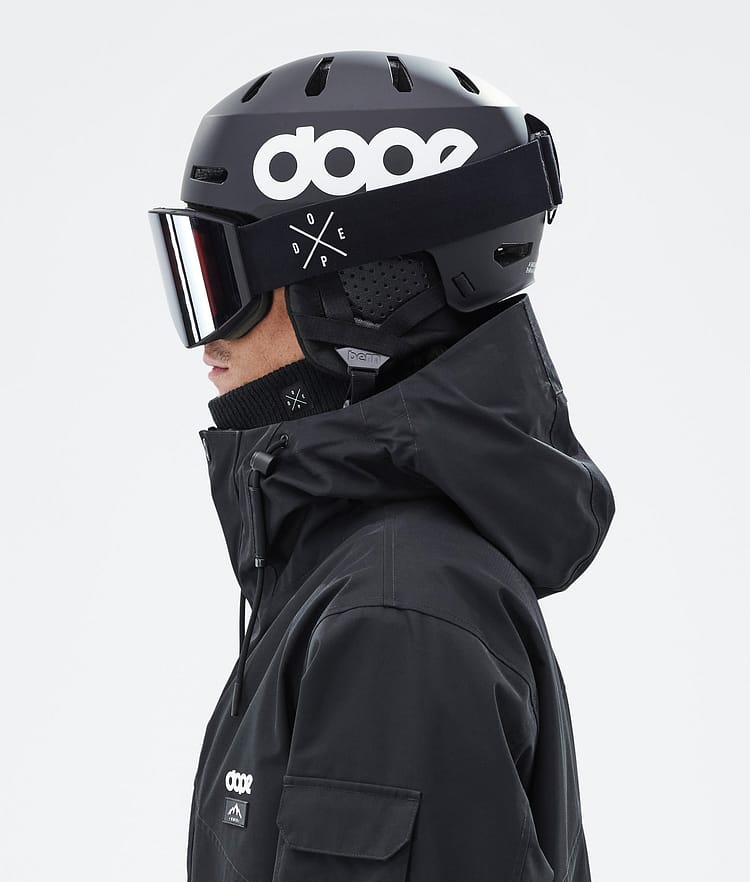 Dope Macon 2.0 Skihelm Classic Matte Black w/ Black, Afbeelding 8 van 8