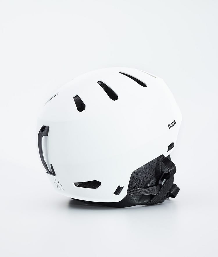 Dope Macon 2.0 Skihelm X-Up Matte White w/ Black, Afbeelding 3 van 8