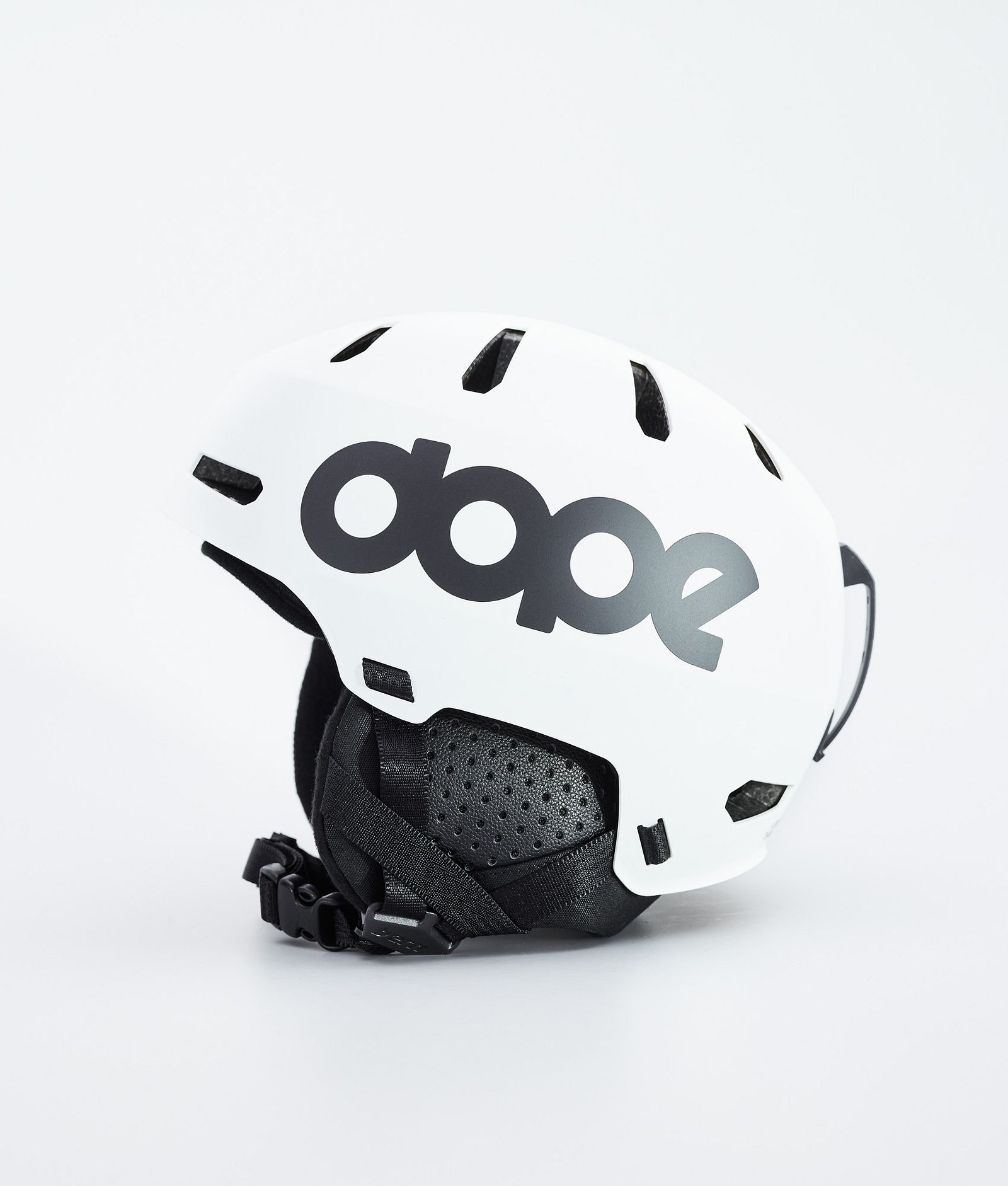 Dope Macon 2.0 Ski Helmet Classic Matte White w/ Black
