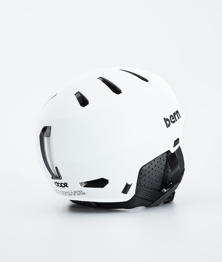 Dope Macon 2.0 Skihelm Classic Matte White w/ Black, Afbeelding 3 van 8
