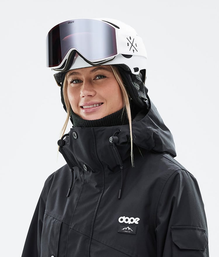 Dope Macon 2.0 Skihelm Classic Matte White w/ Black, Afbeelding 5 van 8
