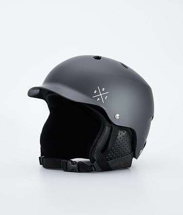 Dope Watts Classic Ski Helmet X-Up Matte Black