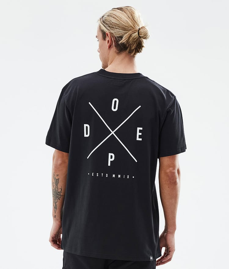 Dope Standard T-shirt Heren 2X-Up Black