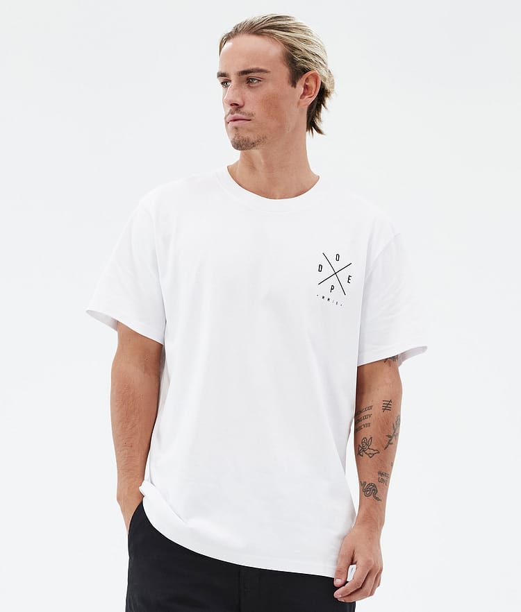 Dope Standard Camiseta Hombre 2X-Up White, Imagen 2 de 5