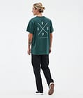 Dope Standard T-shirt Heren 2X-Up Bottle Green, Afbeelding 4 van 5