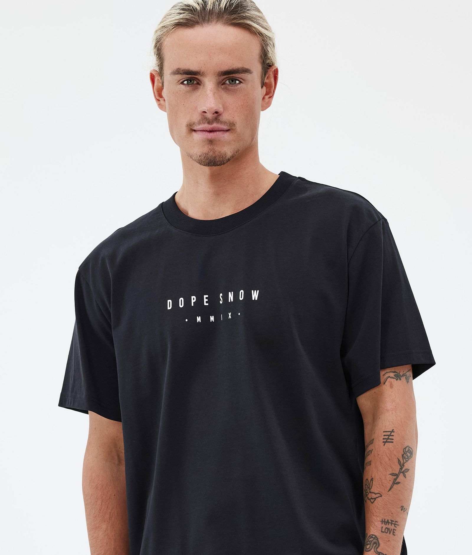Dope Standard T-shirt Heren Silhouette Black