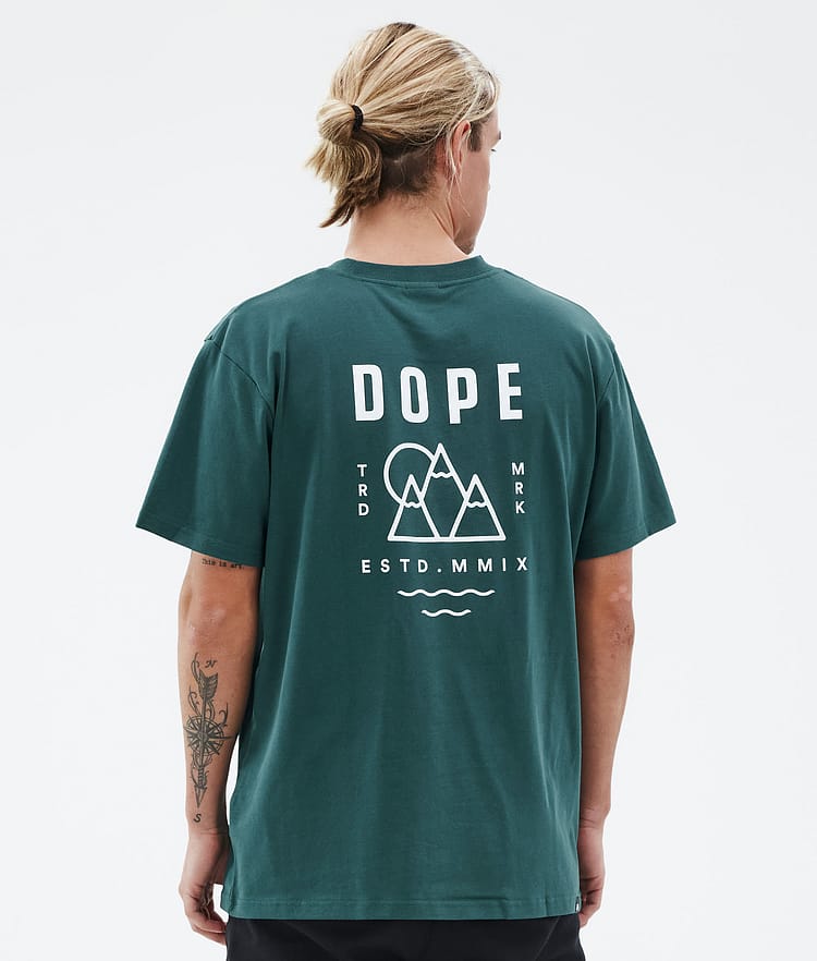 Dope Standard T-Shirt Herren Summit Bottle Green, Bild 1 von 5
