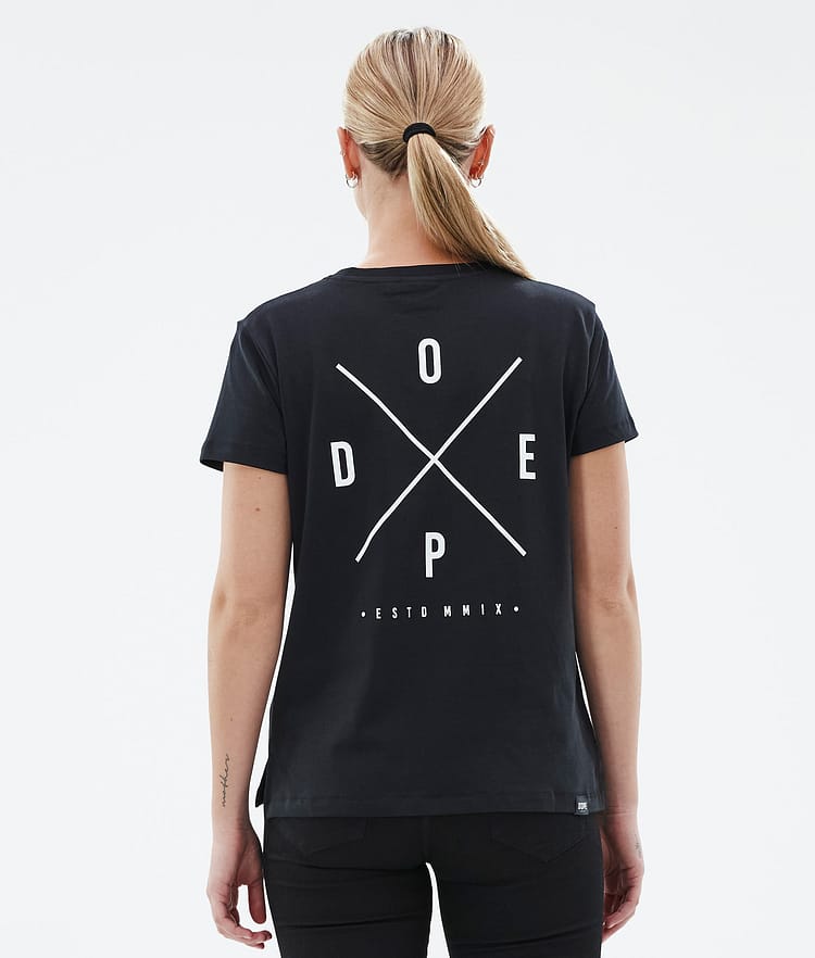 Dope Standard W T-shirt Dames 2X-Up Black