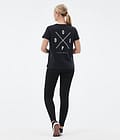 Dope Standard W T-shirt Kobiety 2X-Up Black