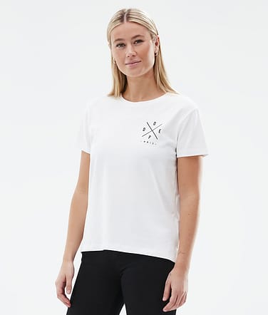 Dope Standard W T-shirt Dames 2X-Up White