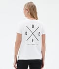 Dope Standard W T-shirt Dame 2X-Up White