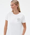 Dope Standard W T-shirt Kobiety 2X-Up White