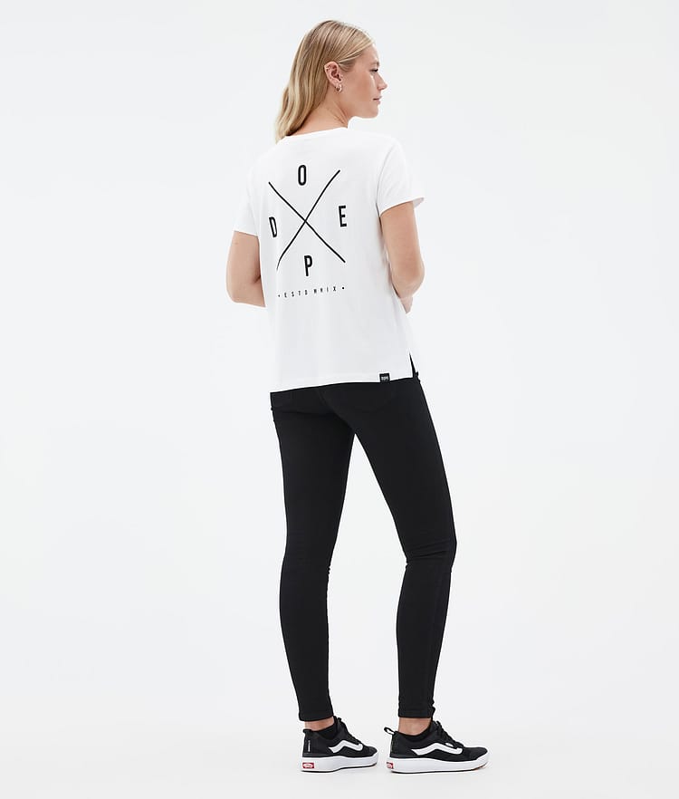 Dope Standard W T-shirt Women 2X-Up White, Image 4 of 6