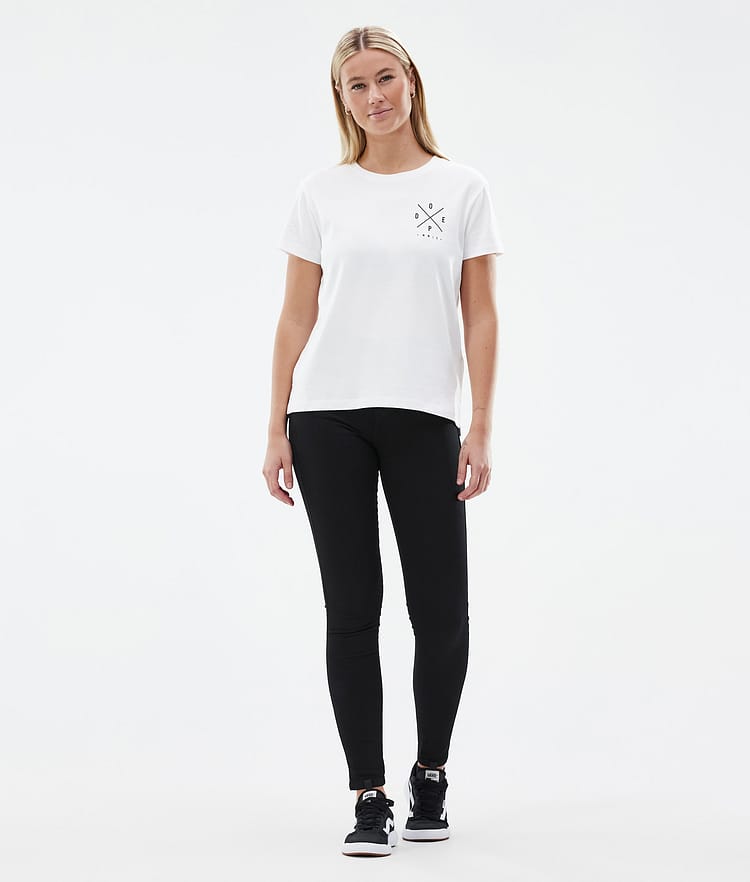 Dope Standard W T-shirt Women 2X-Up White, Image 5 of 6
