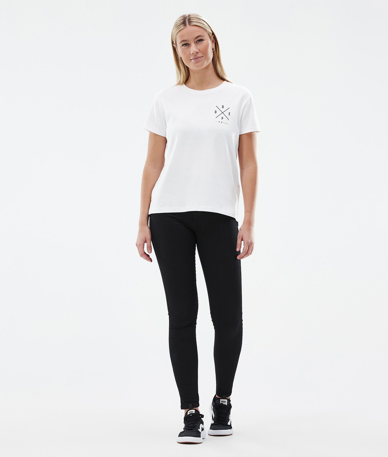 Dope Standard W T-shirt Donna 2X-Up White