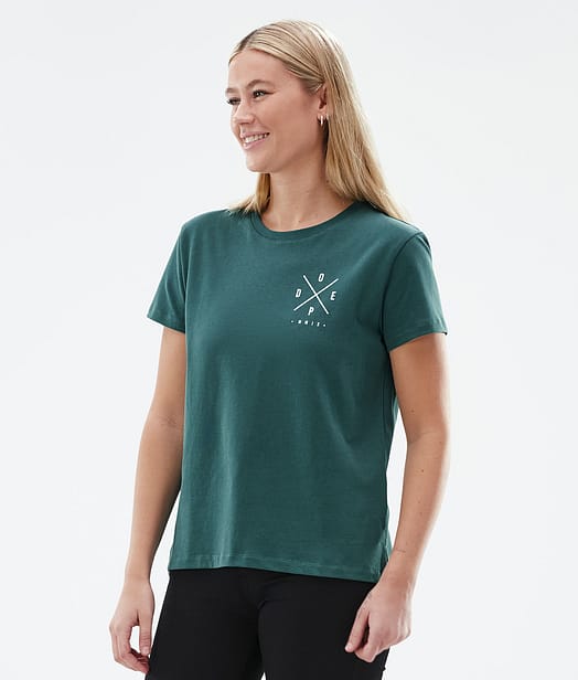 Dope Standard W T-Shirt Damen Bottle Green