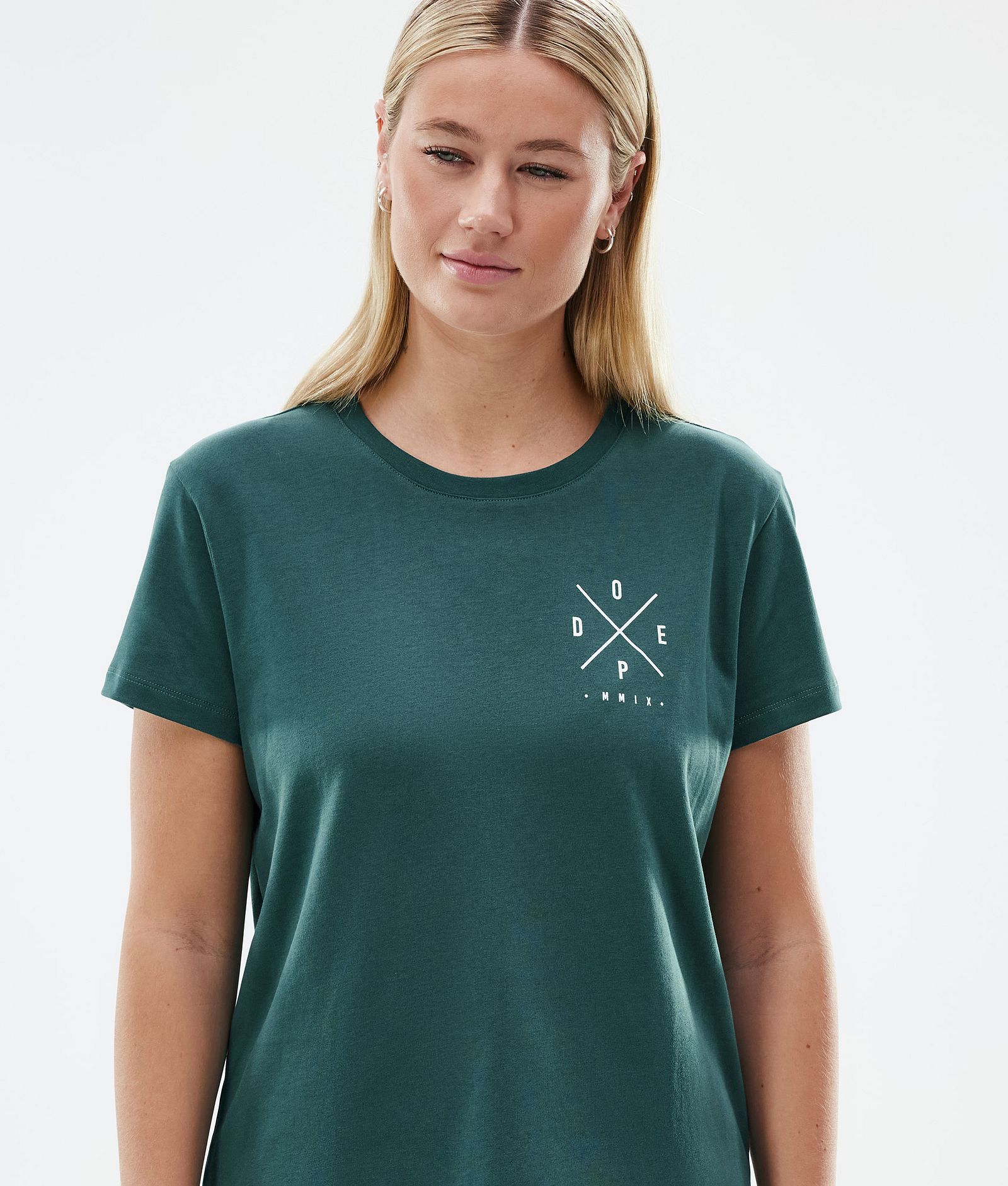 Dope Standard W Camiseta Mujer 2X-Up Bottle Green