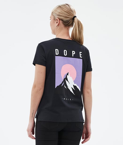 Dope Standard W T-shirt Donna Black