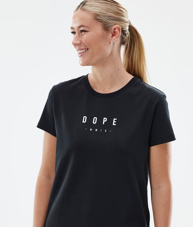 Dope Standard W T-shirt Dames Aphex Black