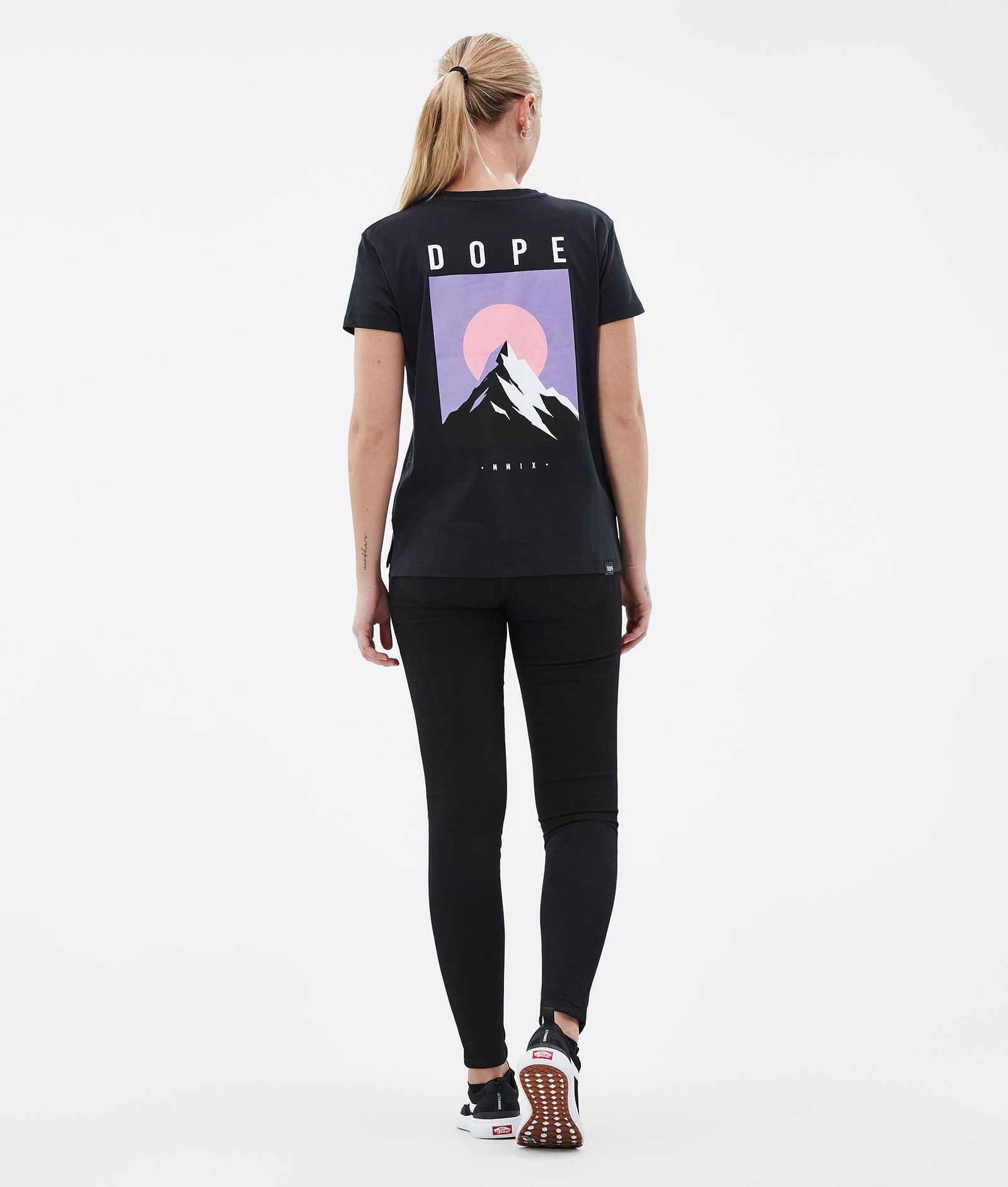Dope Standard W T-shirt Women Aphex Black