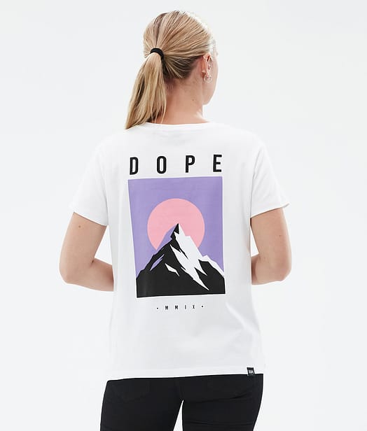 Dope Standard W Camiseta Mujer White