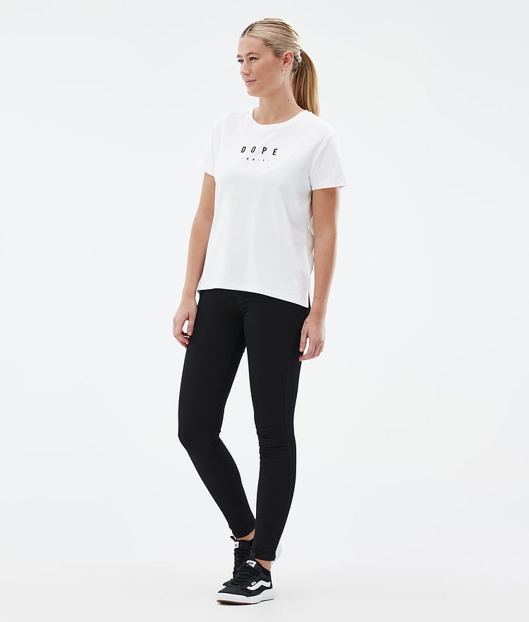 Dope Standard W T-shirt Dames Aphex White