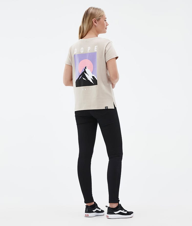 Dope Standard W T-shirt Dames Aphex Sand