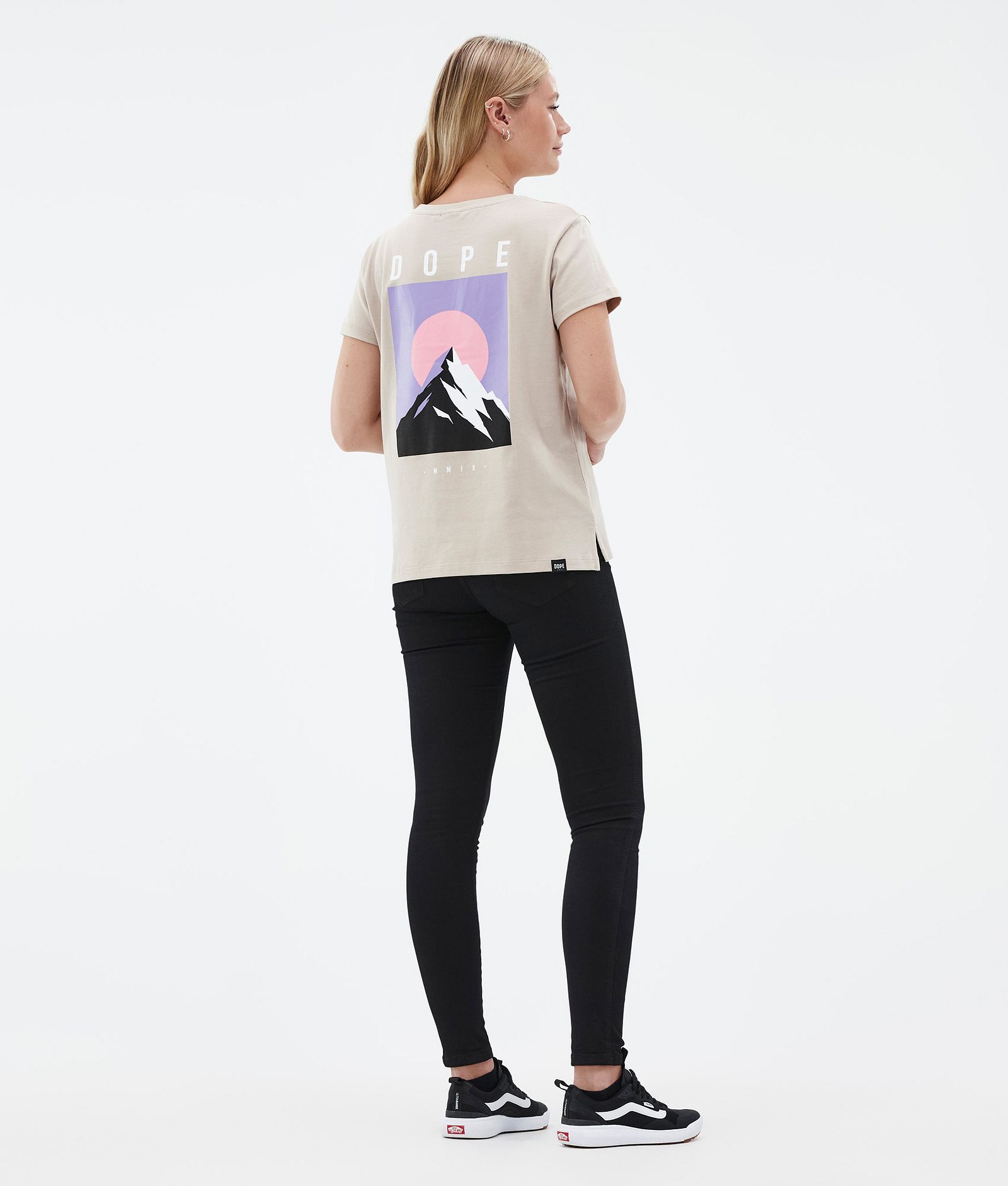 Dope Standard W T-shirt Donna Aphex Sand