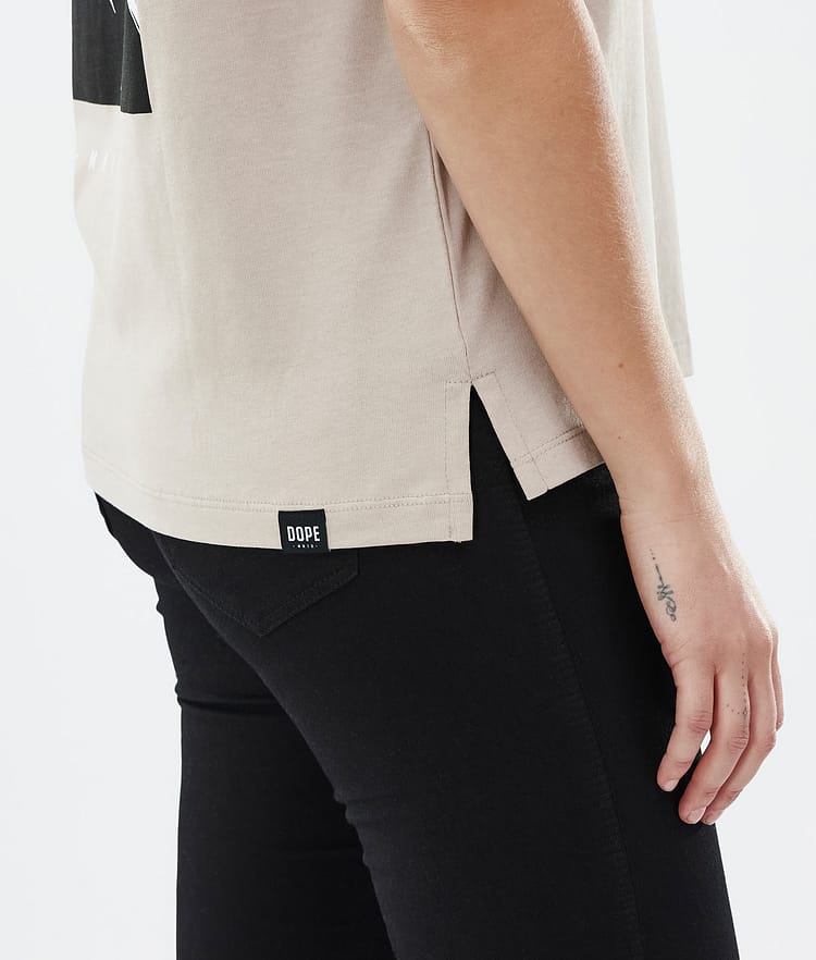 Dope Standard W T-shirt Donna Aphex Sand, Immagine 6 di 6