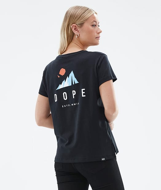 Dope Standard W T-shirt Donna Black