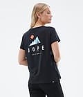 Dope Standard W T-shirt Femme Ice Black