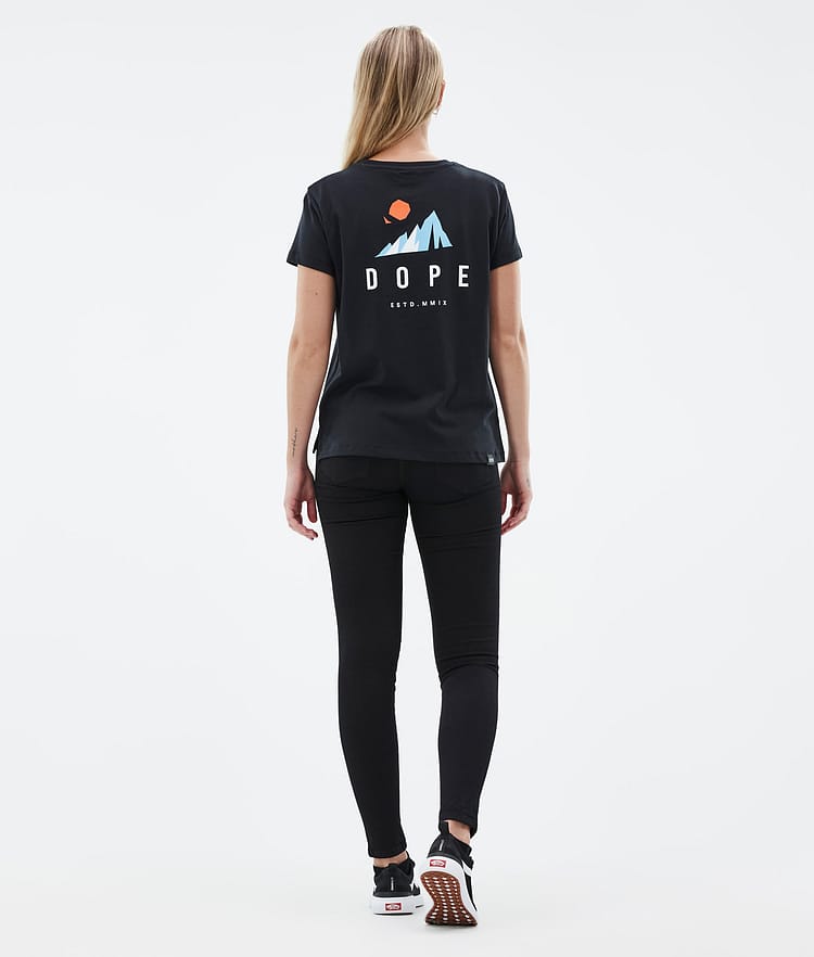 Dope Standard W T-shirt Dame Ice Black, Billede 4 af 6