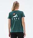 Dope Standard W Camiseta Mujer Ice Bottle Green
