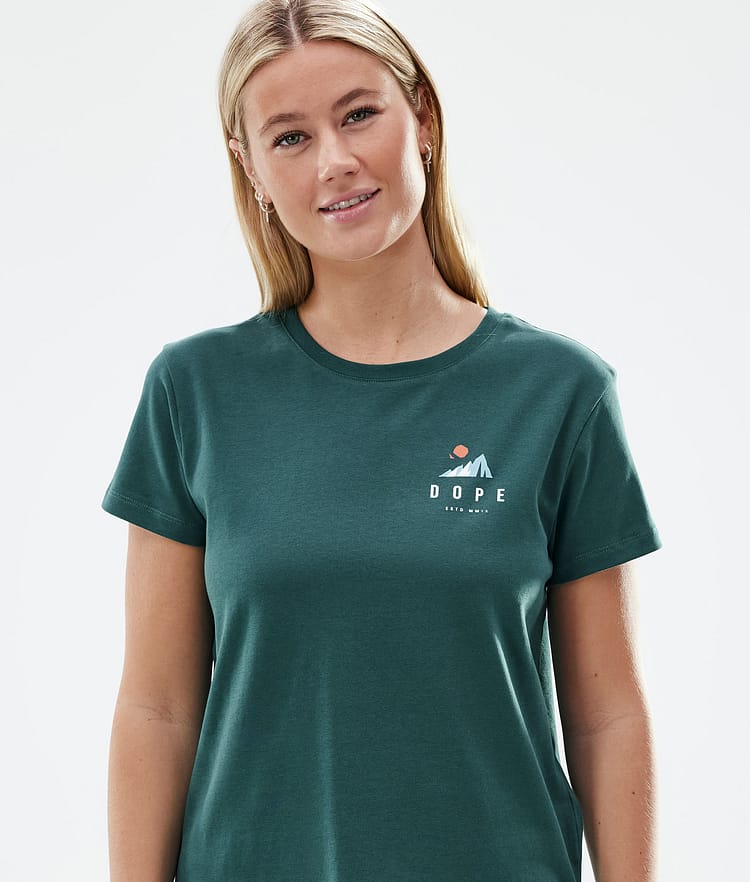 Dope Standard W T-shirt Femme Ice Bottle Green, Image 3 sur 6