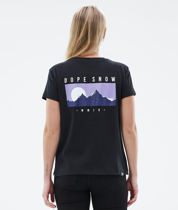 Dope Standard W T-shirt Femme Silhouette Black