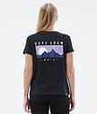 Dope Standard W Camiseta Mujer Silhouette Black