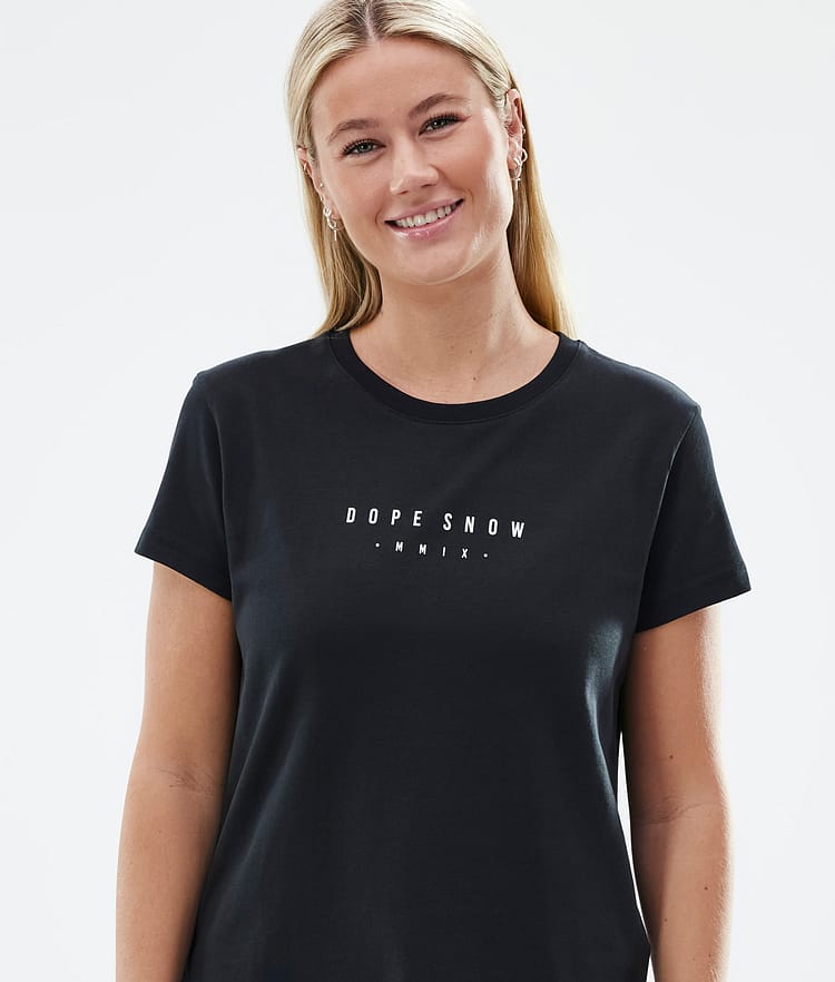 Dope Standard W T-Shirt Damen Silhouette Black