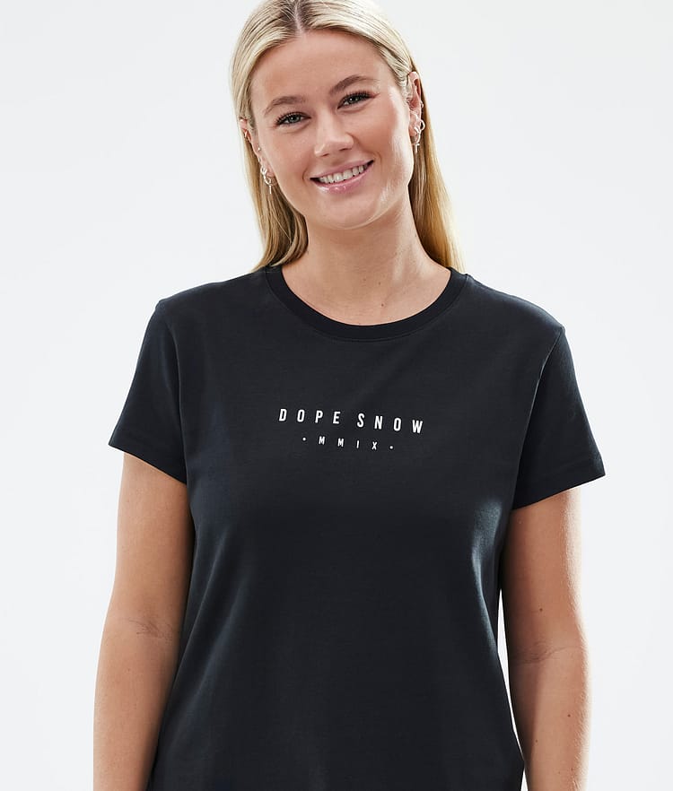 Dope Standard W T-shirt Femme Silhouette Black