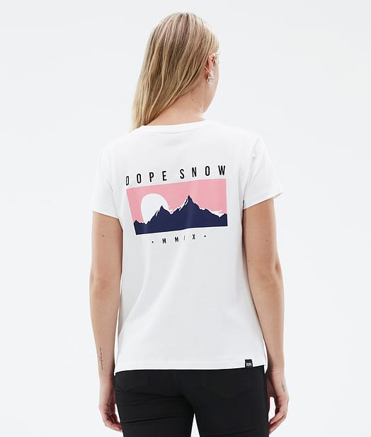 Dope Standard W T-shirt Dames White