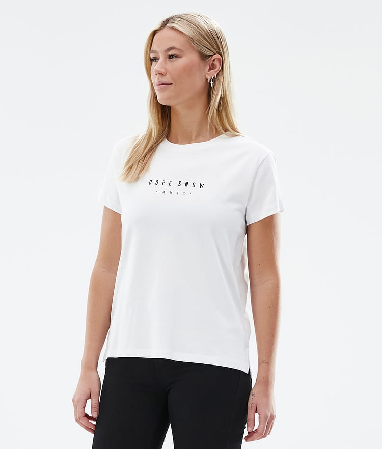 Dope Standard W T-Shirt Damen Silhouette White