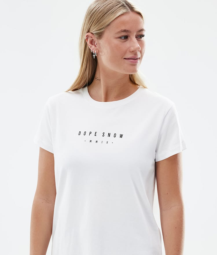 Dope Standard W T-shirt Donna Silhouette White