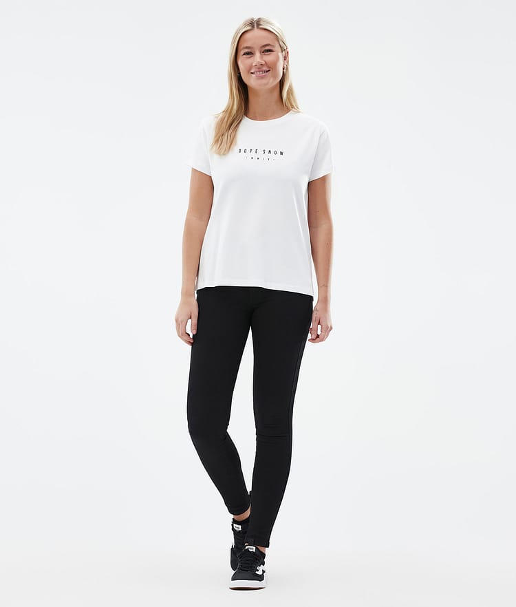 Dope Standard W T-shirt Femme Silhouette White