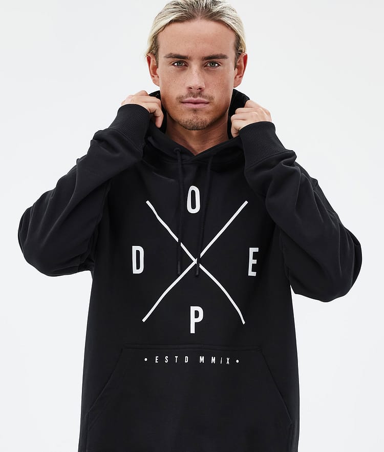 Dope Common Hoodie Men 2X-Up Black, Image 2 of 6